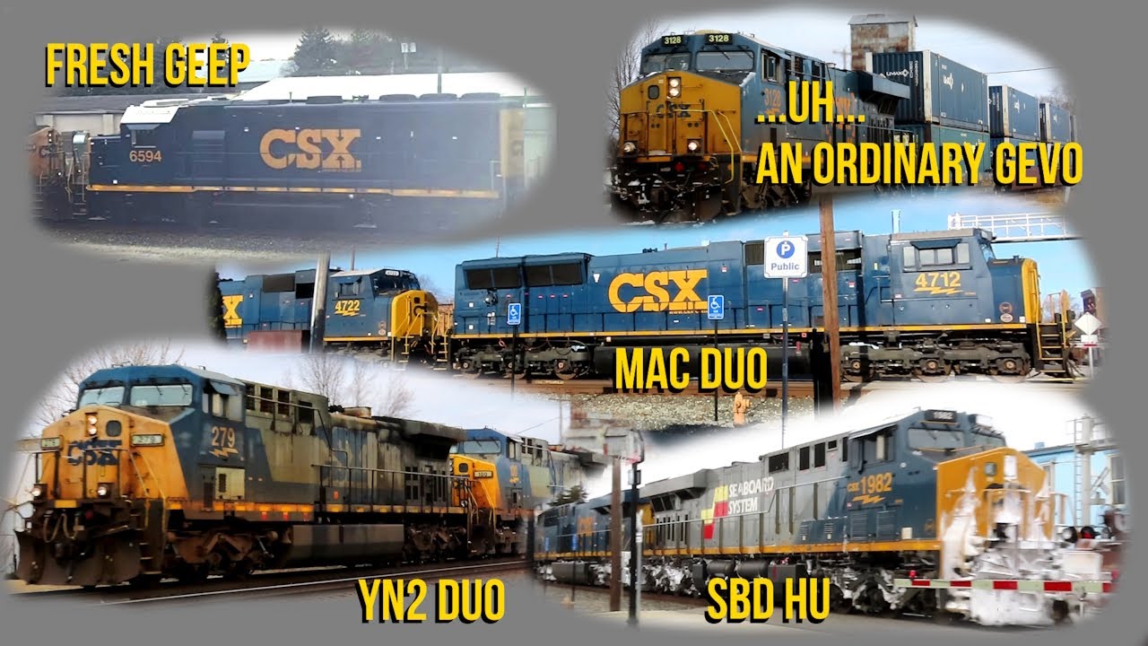 5 Trains on the CSX Indy Line - Jan. 11 & 15, 2026