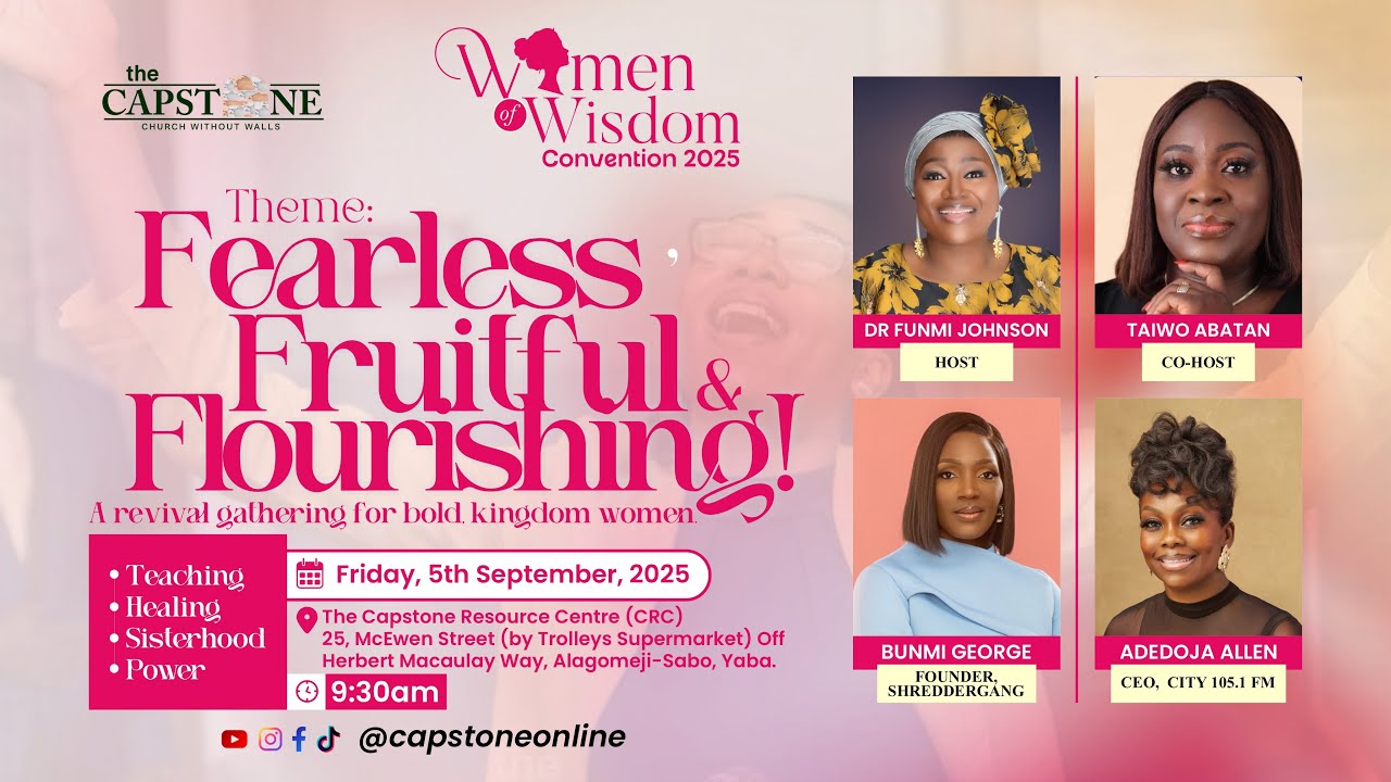 Women Of Wisdom Convention - Fearless, Fruitful & Flourishing