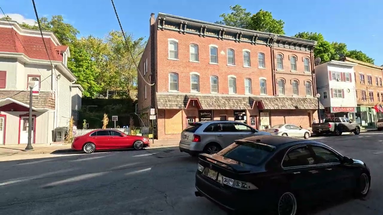 ⁴ᴷ⁶⁰ Walking downtown Sussex, New Jersey