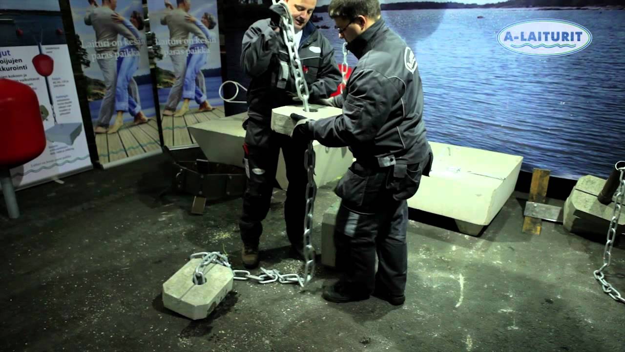 Poijun ankkurointi itseasennus 25 kg betoniankkurit
