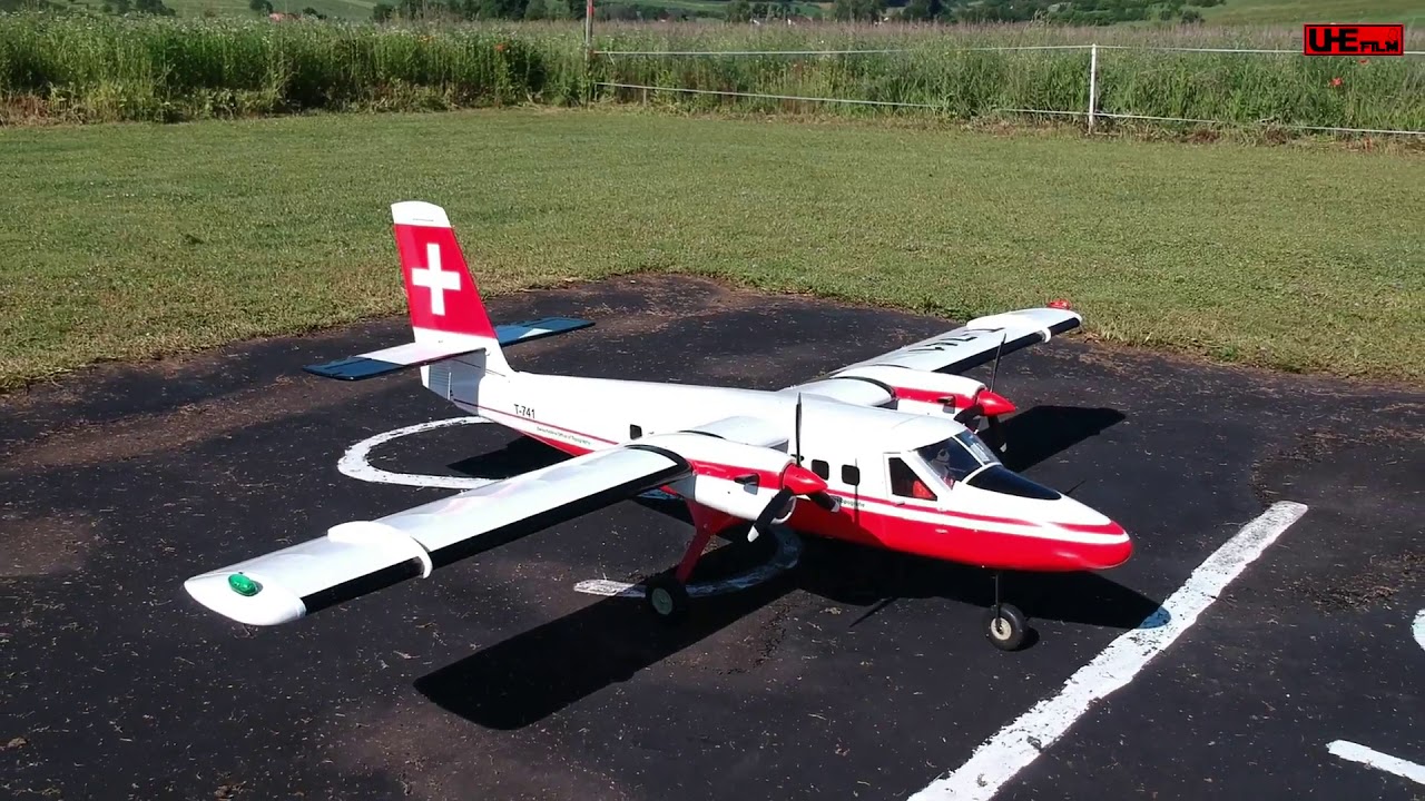 Freddy's Erstflug mit seiner Pichler Twin Otter