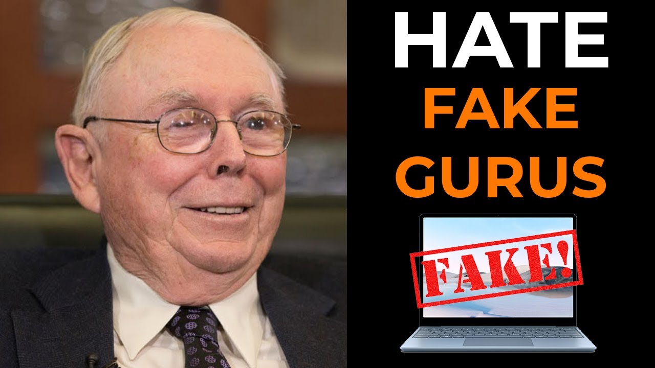 Charlie Munger: Why I HATE Fake Gurus? (Full Speech)