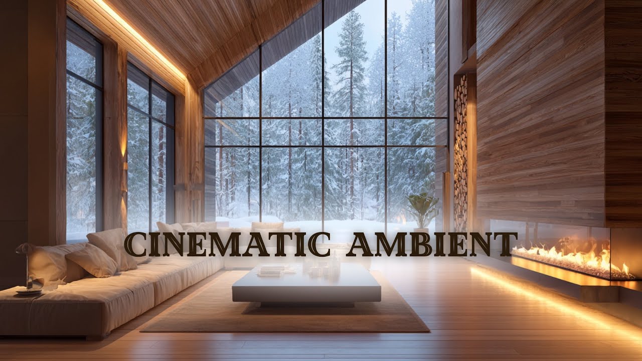 Winter Forest House | Atmospheric Ambient Music (No Vocals)
