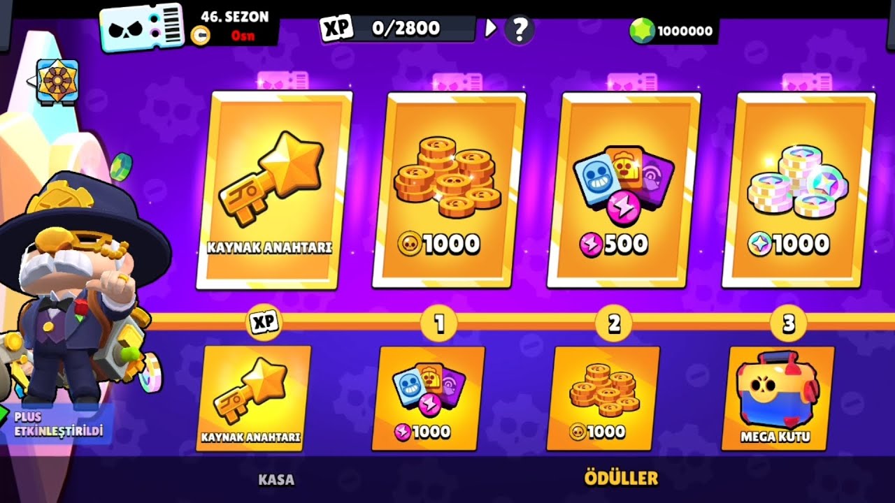SIFIR HESAPTA BRAWL PASS AÇILIMI BRAWL STARS