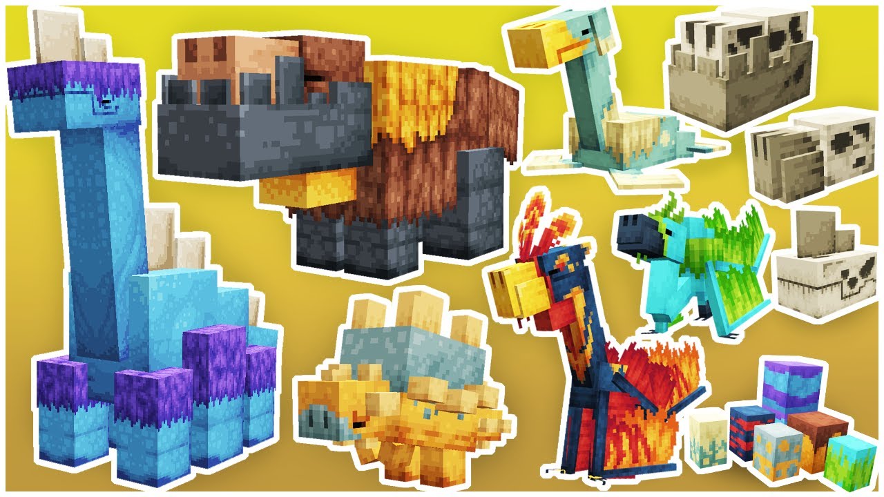 Wan's Ancient Beasts (1.20.1) Minecraft Mod Review
