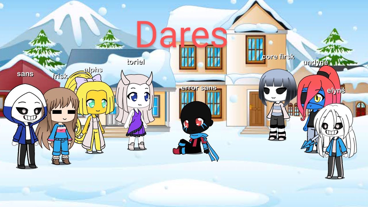 Undertale dares (Frans💙♥️)