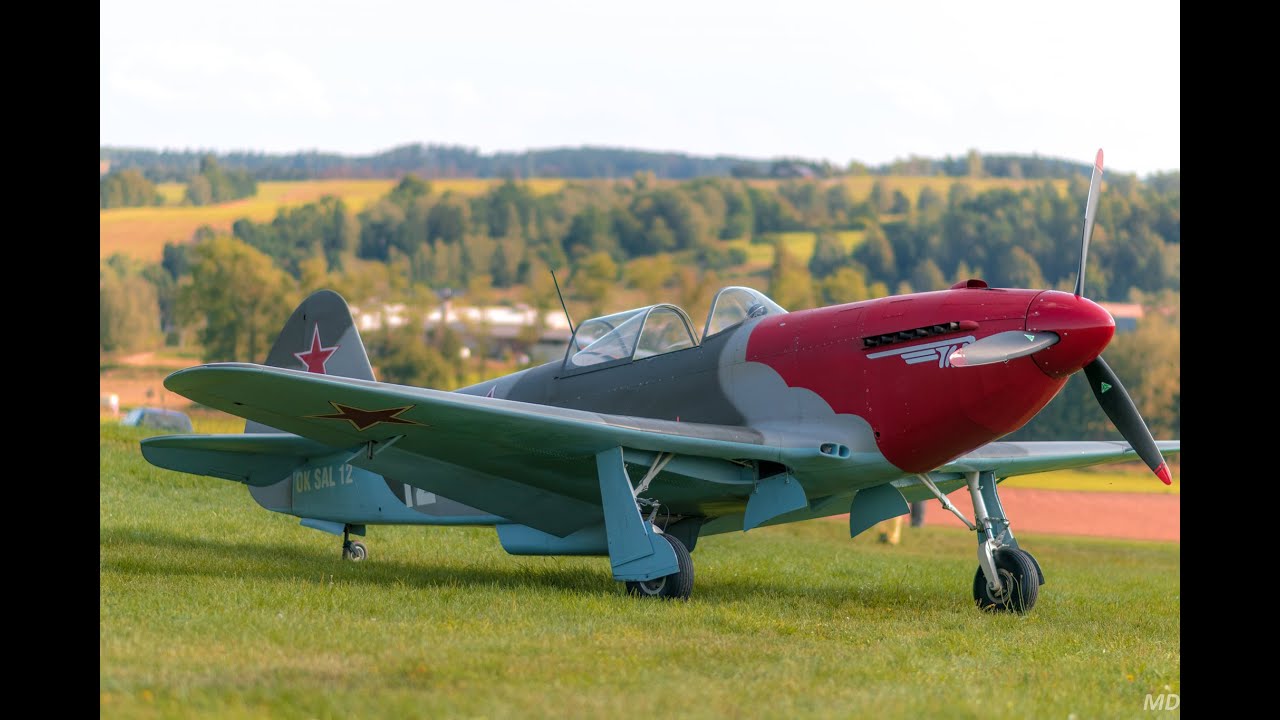 Czech 80% scale replica Yak 3, Bf109