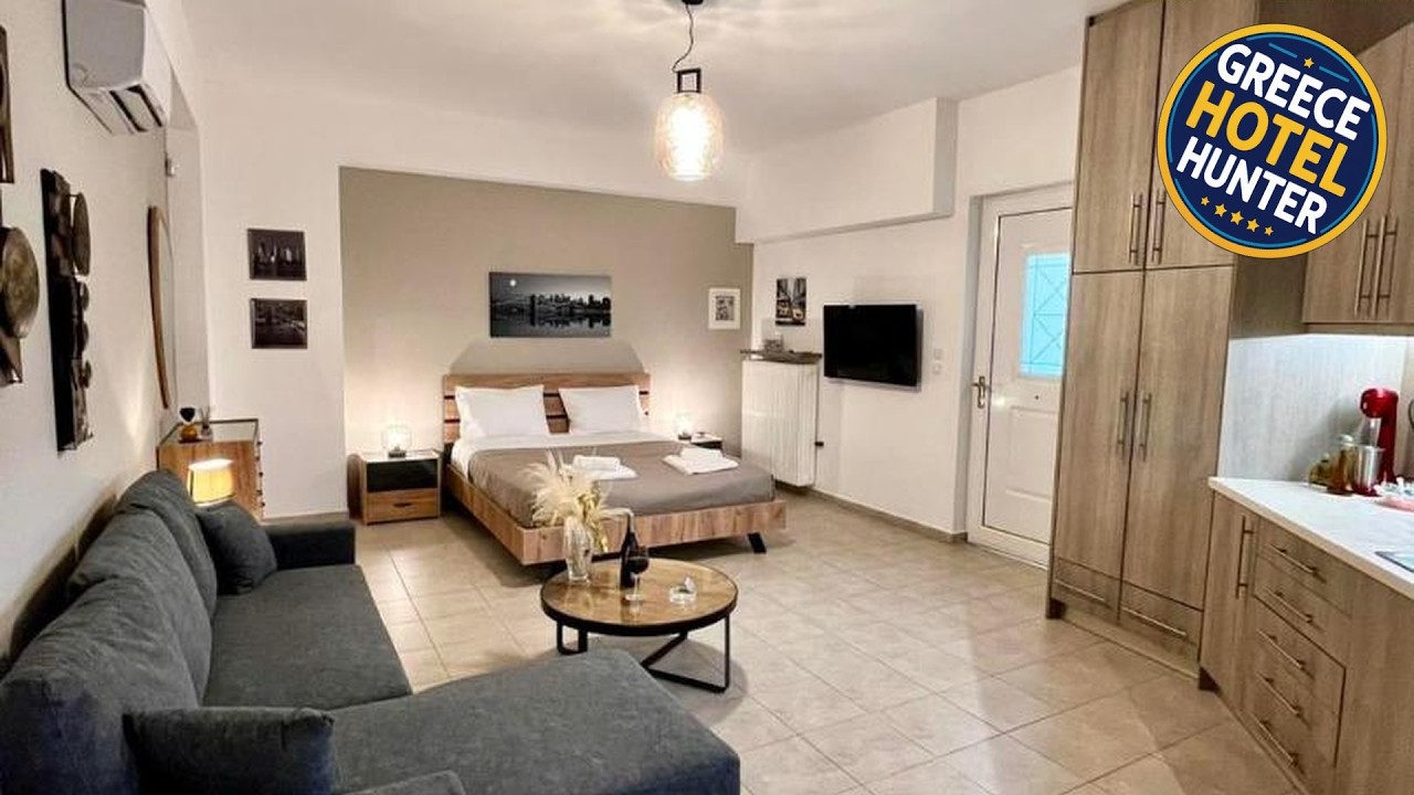 Lia's luxury apartment - near airport | Markópoulo, Greece | Hotel Review 🛏️