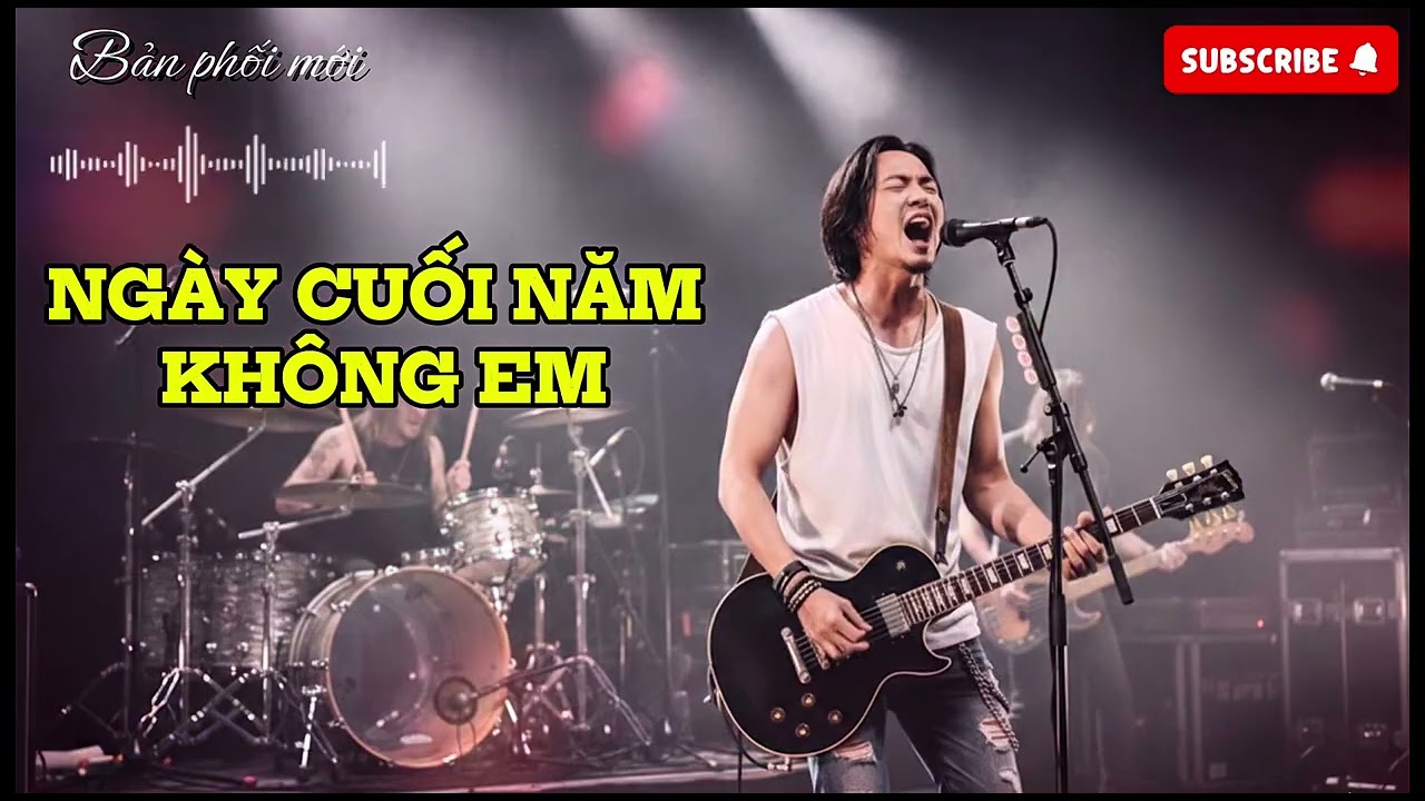 NGÀY CUỐI NĂM KHÔNG EM (Bản Phối Mới) | Rock Ballad Buồn | SAIGON AI Music