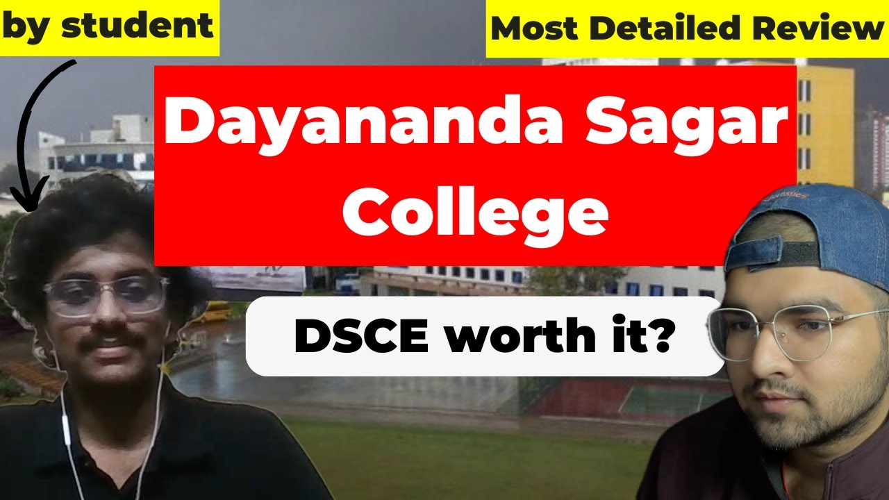 DSCE Student Podcast | Life at Dayananda Sagar College of Engineering | Placements, Campus & More