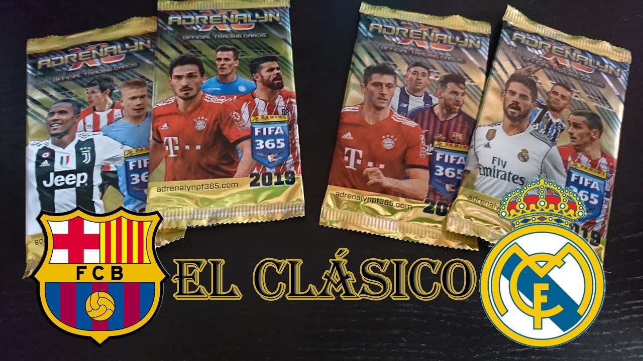 Panini FIFA 365 2019 Adrenalyn XL El Clásico | Barcelona - Real Madrid
