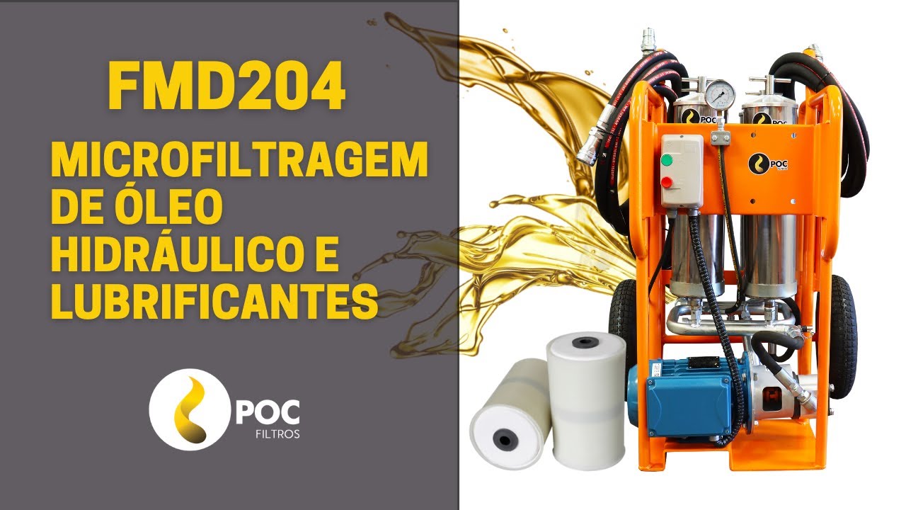 Microfiltragem de óleo Hidráulico - FMD204