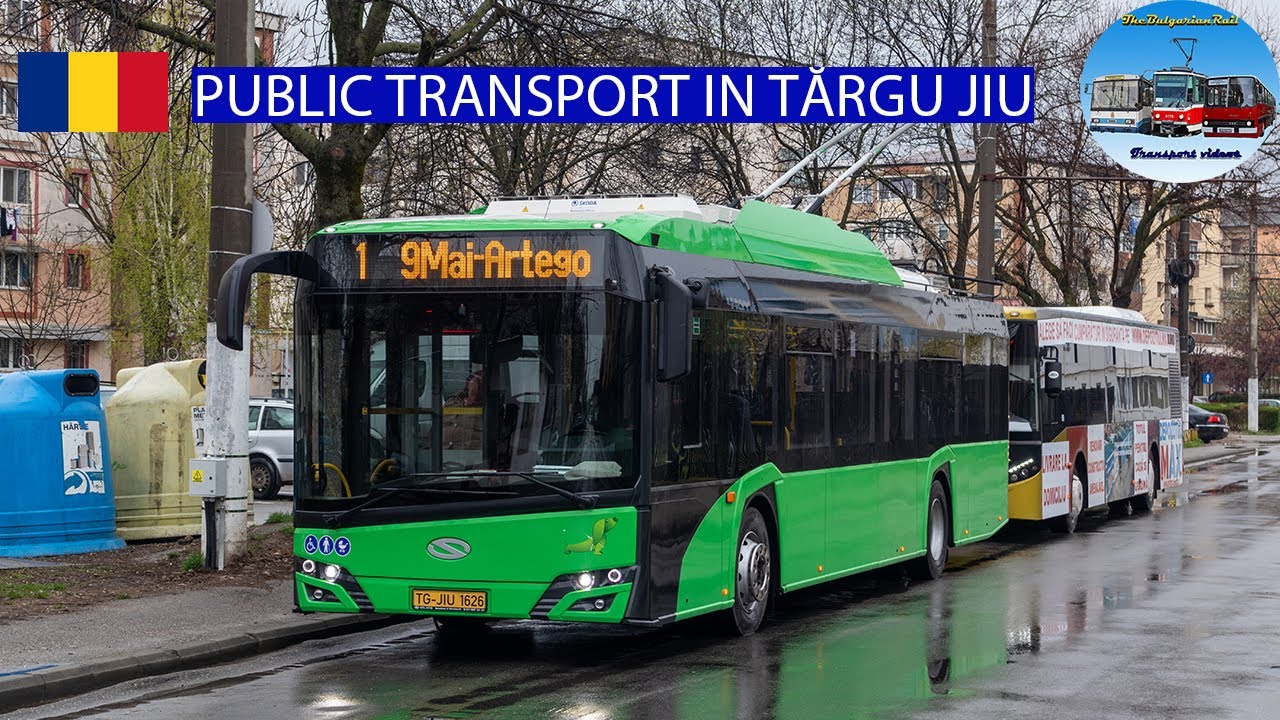 Transport in Târgu Jiu, 🇷🇴 | Buses, trolleybuses & trains🚌🚎🚆