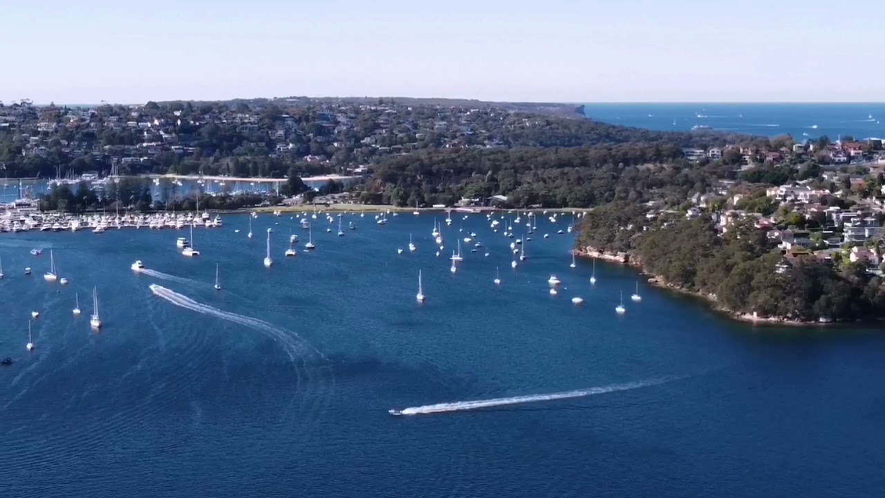 Sydney North Shore Waters 4K Drone's vedio