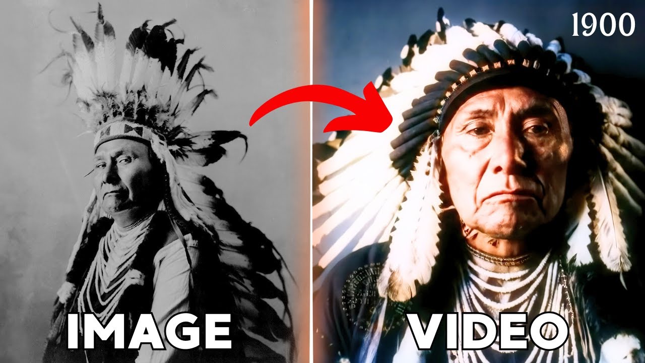 Restoring 140 Year Old Native American Photos