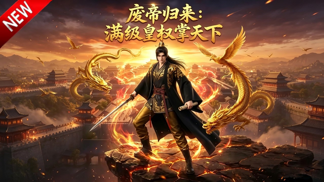💥【新番上线】巅峰武圣扮傀儡皇帝，笑看朝野谋逆，抬手间碾压一切宵小！《废帝归来：满级皇权掌天下》全集Multi SUB #热血 #漫剧 #动漫魔女