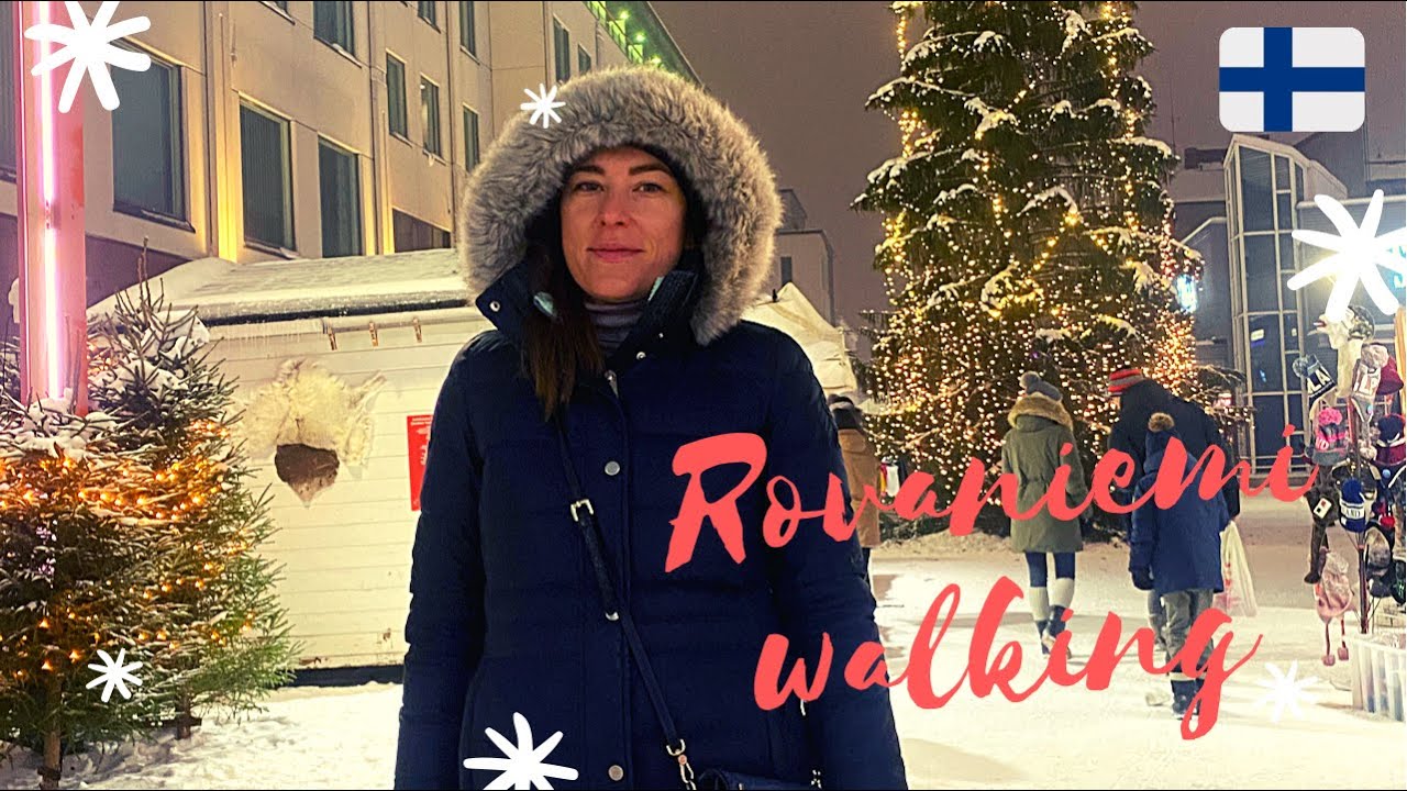 Rovaniemi city centre walk