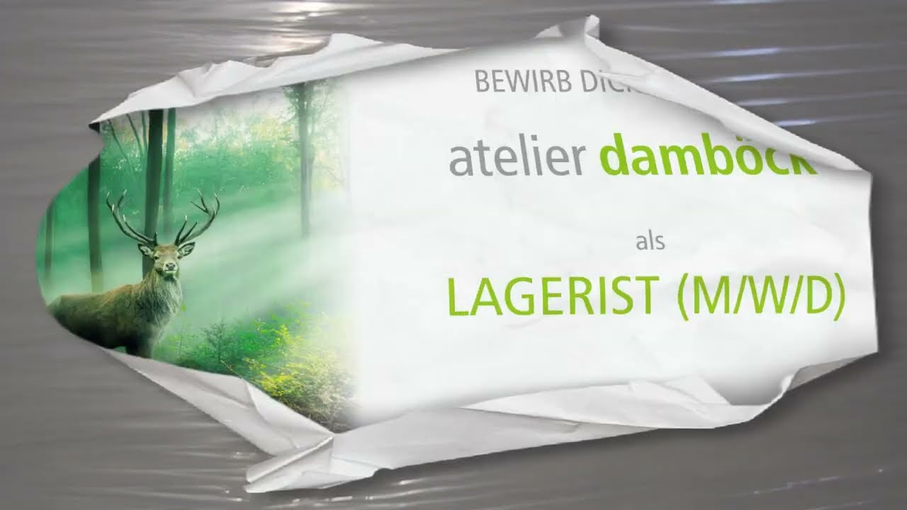 Lagermitarbeiter (m/w/d) bei atelier damb&ouml;ck &ndash; Werde unser Materialjongleur