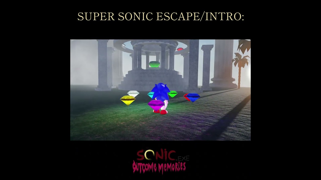 SUPER SONIC SOLO ESCAPE/INTRO - [OUTCOME MEMORIES] #shorts