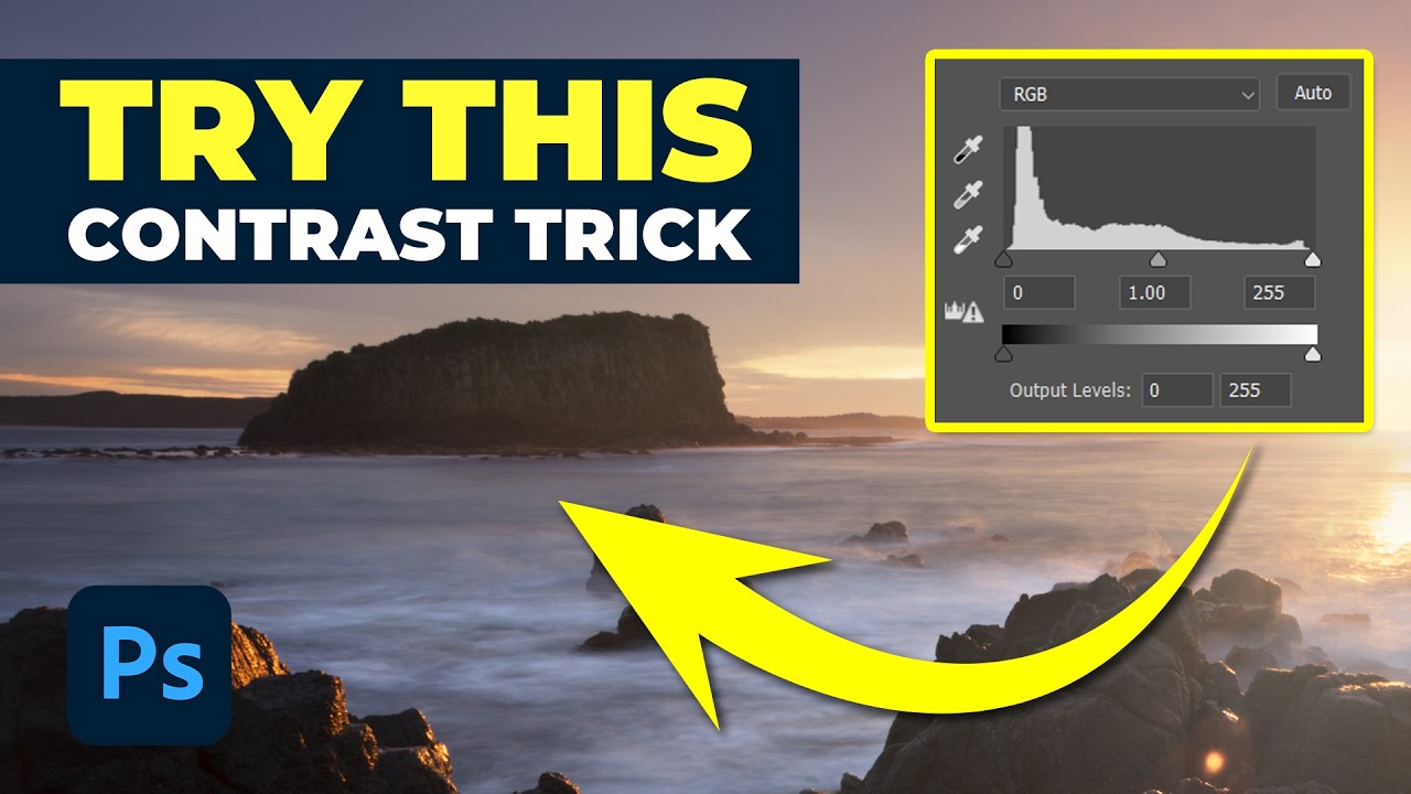 The BEST way to FIX CONTRAST in Photoshop