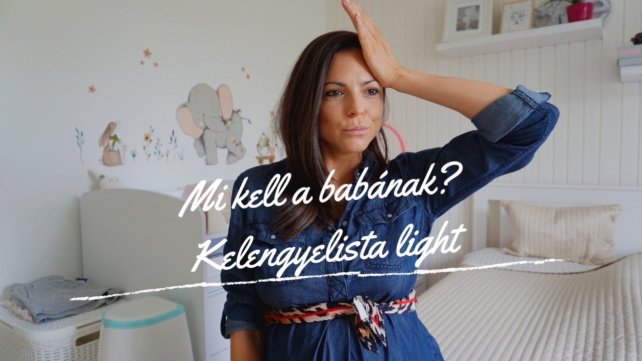 #kismamavlog - Mi kell a babának? Kelengyelista light vol.1