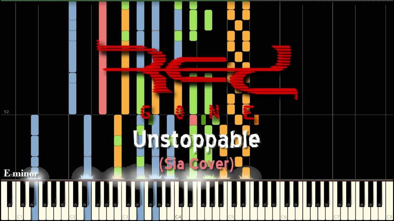 Unstoppable - Red (Sia Cover) [Synthesia] Piano Neith