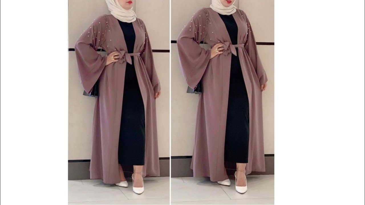 Abaya kimono jinsi ya kukata na kushona | cut and sew Abaya kimono | #abaya @milcastylish