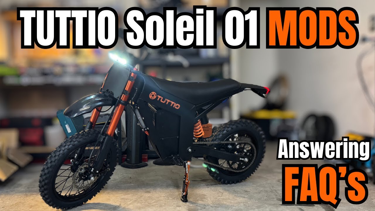 Tuttio Soleil 01 Upgrades - Nilight LED Headlight & Tail Lamp Install