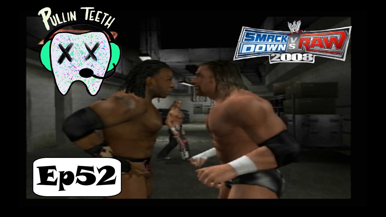 POOR CARLITO - WWE Smackdown! vs RAW 2008 Season Mode - Ep52