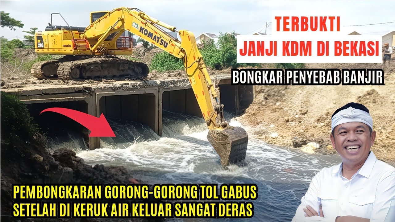 GEGER‼️ BONGKAR PENYEBAB BANJIR DI KALI GABUS, BEKASI TANCAP GAS DI ERA KDM 