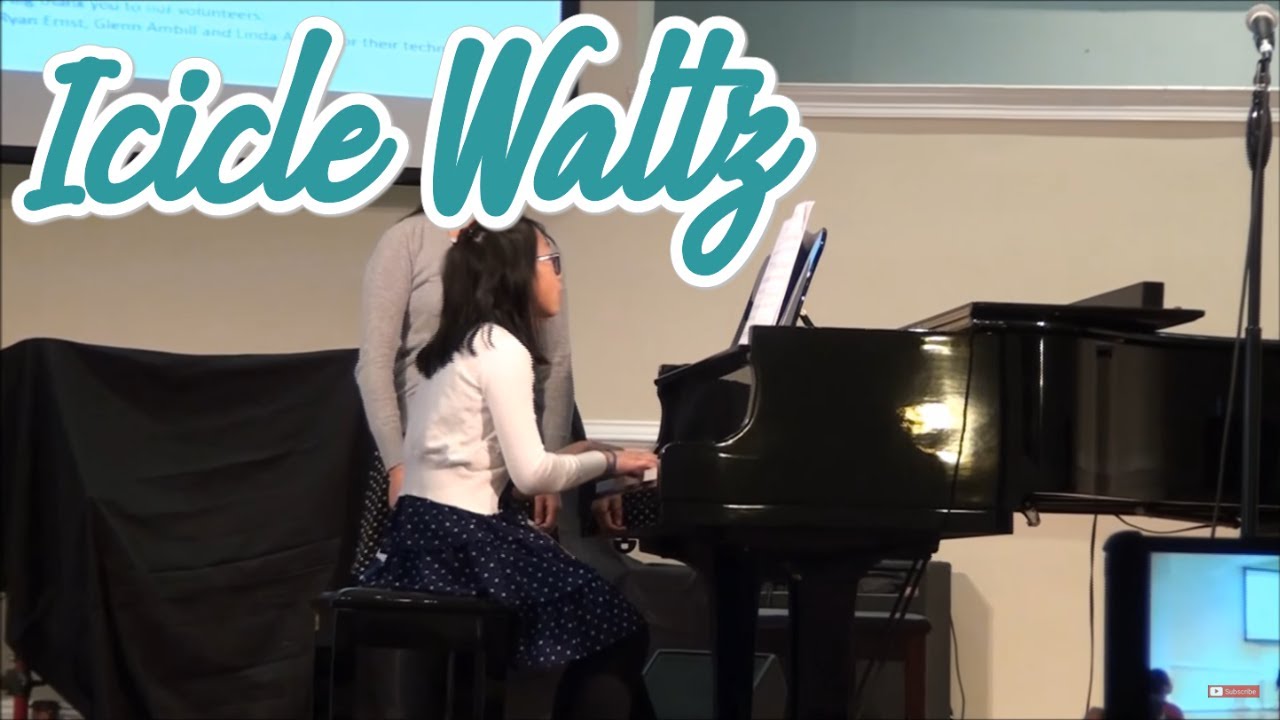 Icicle Waltz by Melody Bober - Piano Duet