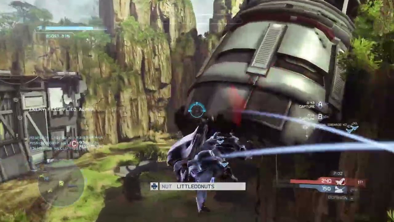 Halo 4 MCC Banshee Unfrig on Exile Dominion (43-1)