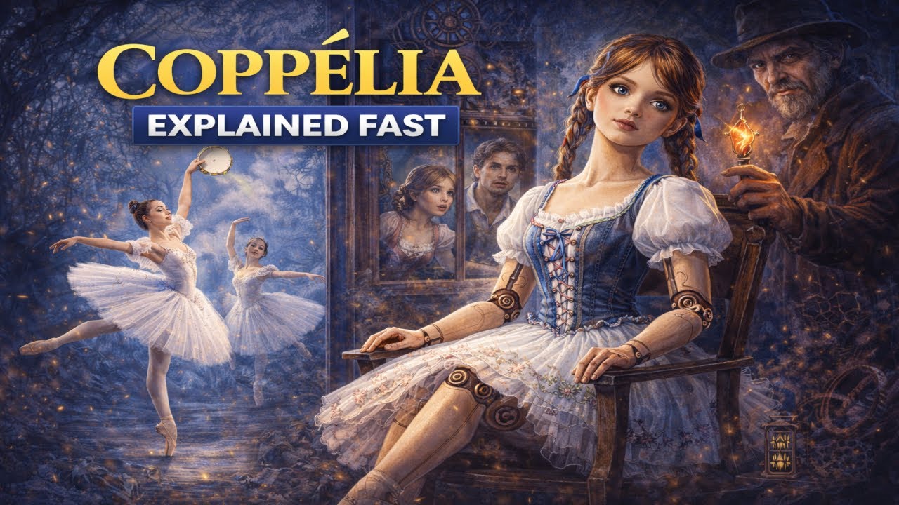 COPPÉLIA - The BALLET Story Explained FAST