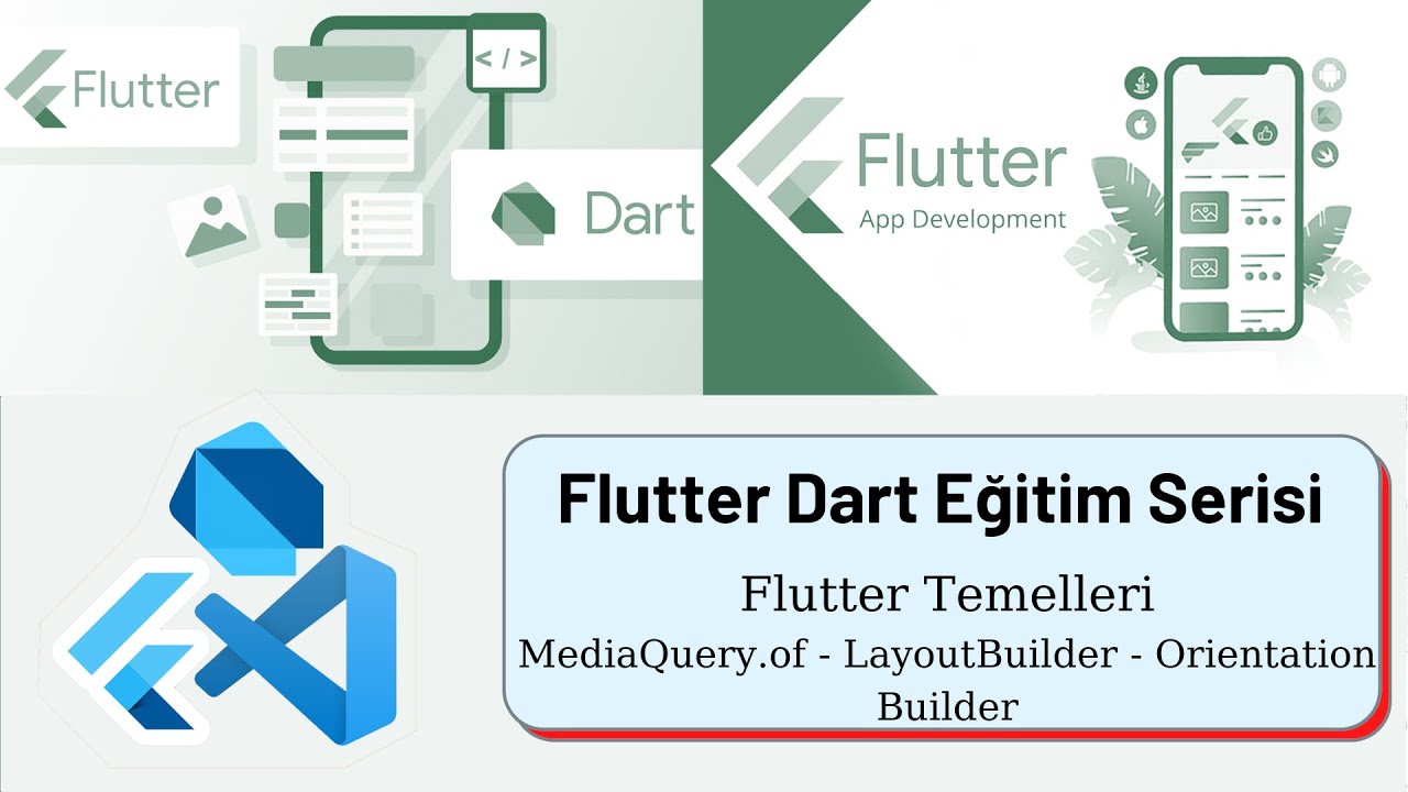Flutter Dart Eğitimi - Widget ( Mediaquery.of - LayoutBuilder - OrientationBuilder )
