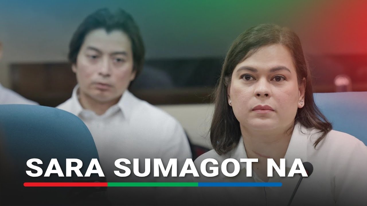 Sara Duterte files response to impeachment complaints