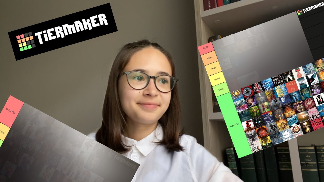 Clasific cărți și personaje în TierMaker (care sunt cele mai faine cărți fantasy?)
