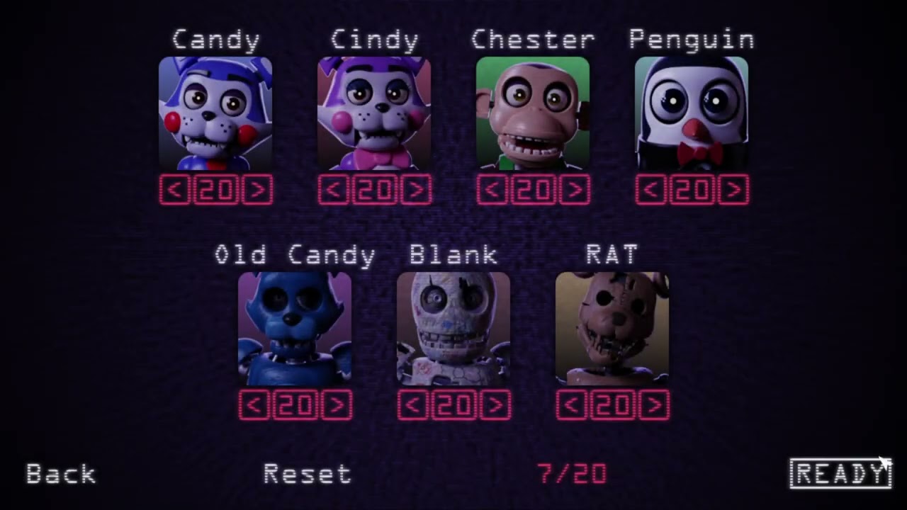 Trying to beat 7/20 in Five Nights at Candy's | Premium for watchers (FAİLED) also read description.