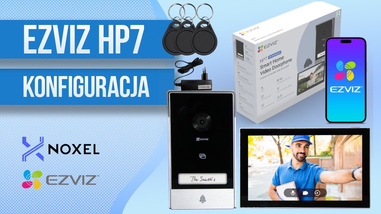 EZVIZ HP7 - Wideodomofon Two-Wire z Aplikacją.