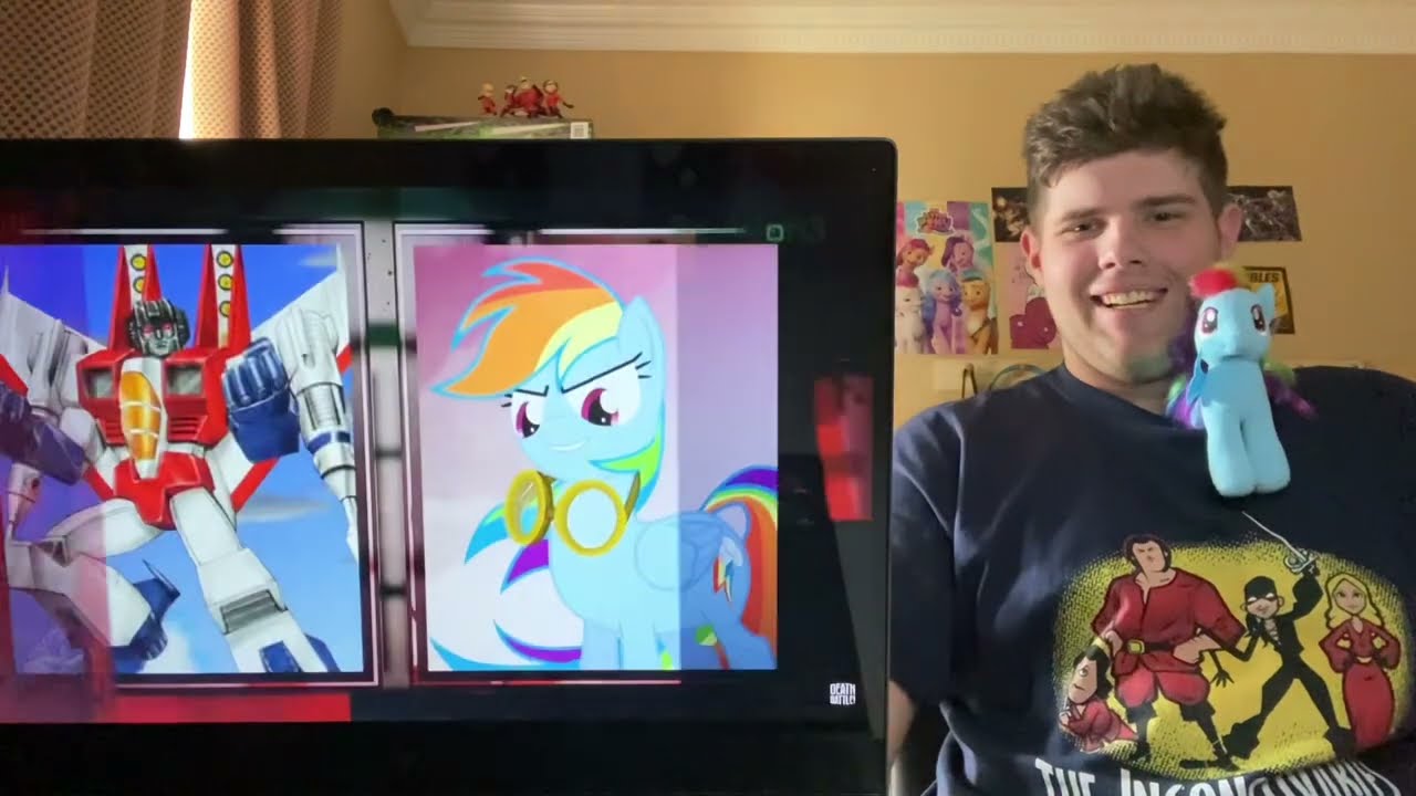 Incredi-Brony reacts: DEATH BATTLE Starscream VS Rainbow Dash (Well executed!👍)