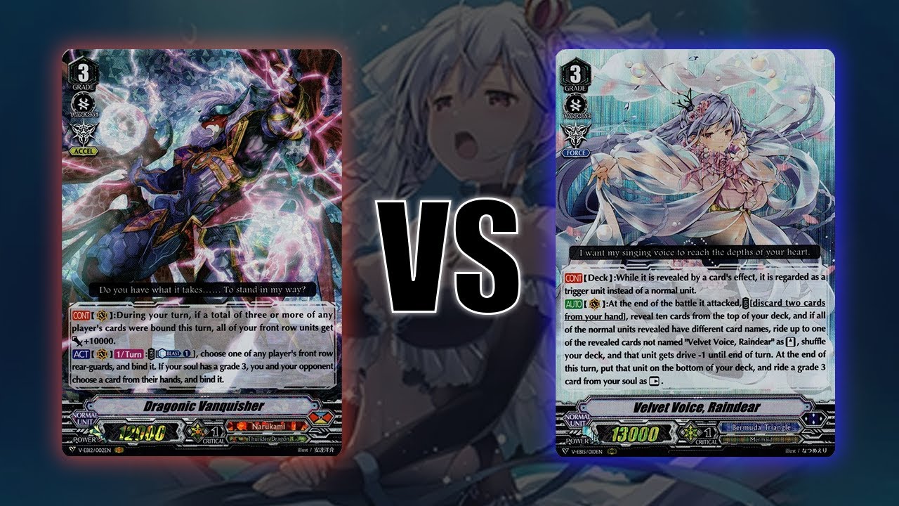 Dragonic Vanquisher vs Raindear (Highlander) - V-Premium Remote Fight