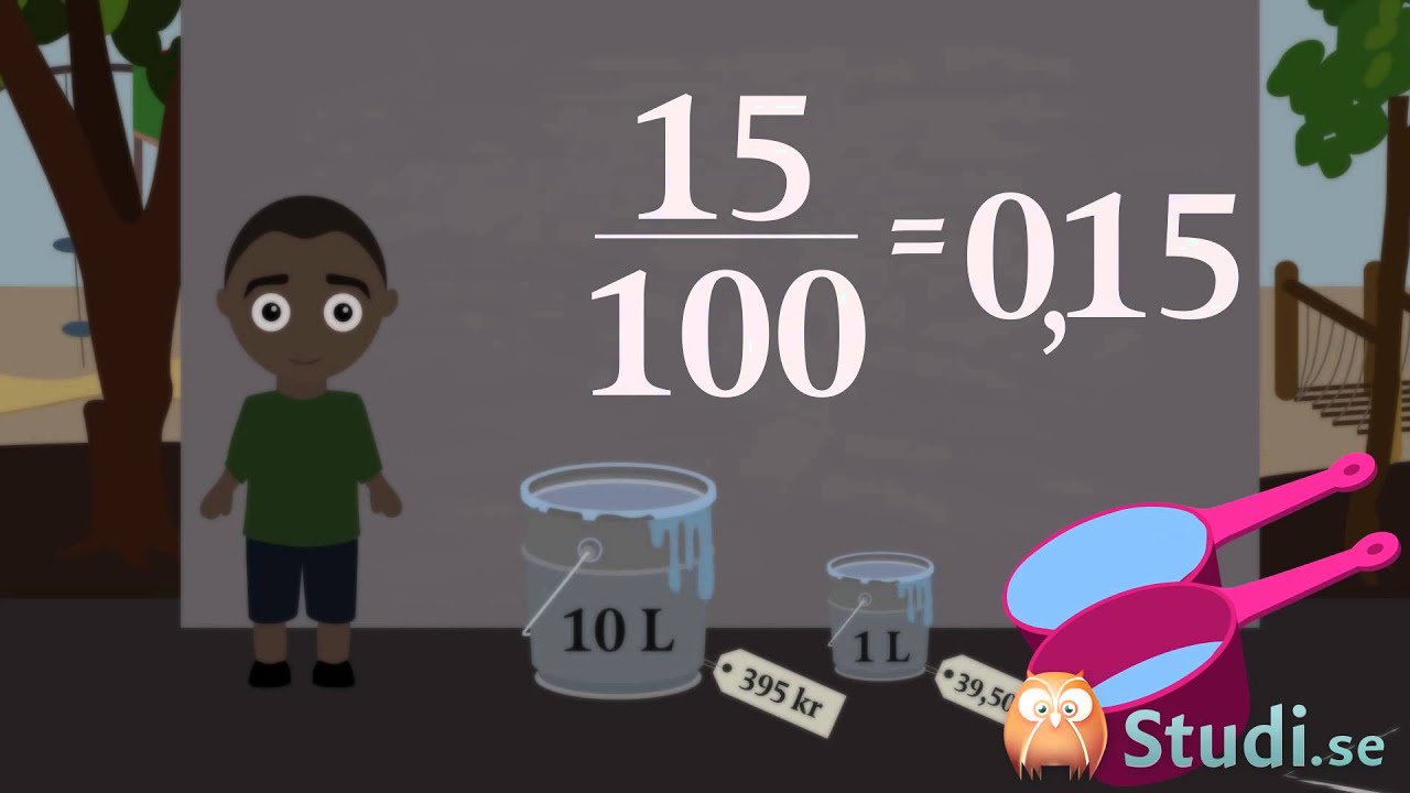 Division med 10 och 100 (Matematik) - Studi.se