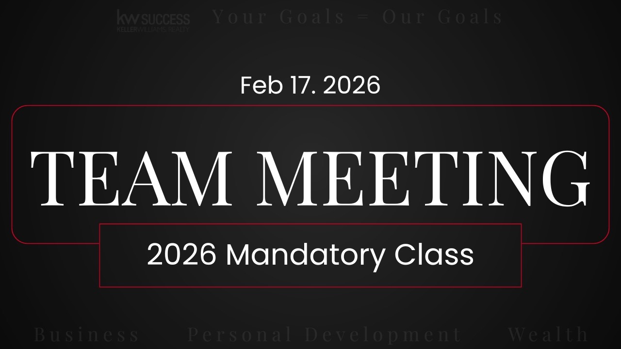 2026 Residential Mandatory Class - Team Meeting Feb 17. 2026