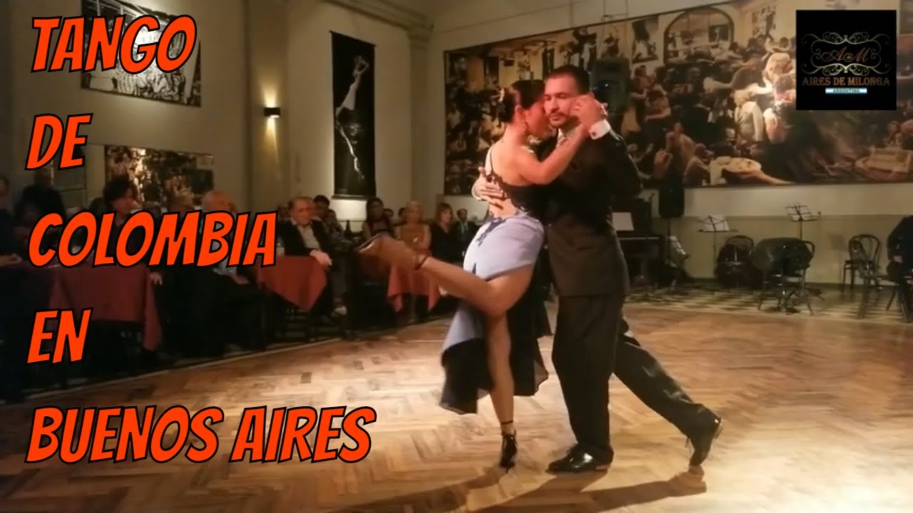 Colombia en Buenos Aires. Natalia Castaño, Julián Cataño, milonga Parakultural, Salon Canning