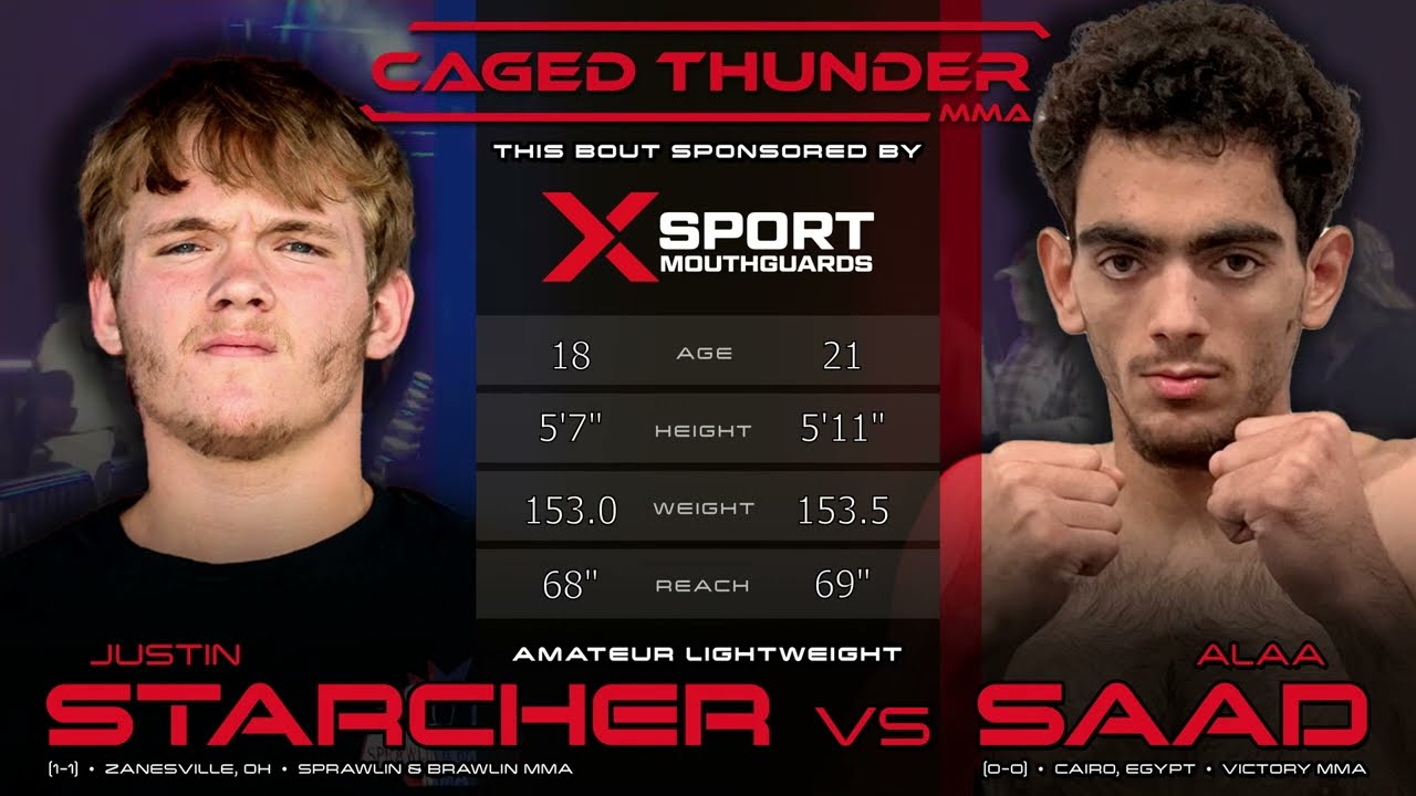 Justin Starcher vs. Alaa Saad - FULL FIGHT