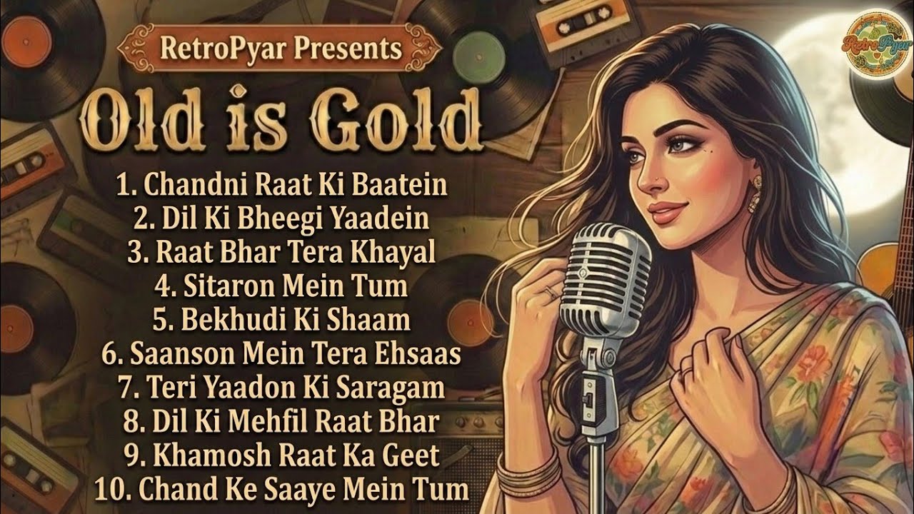 Chandni Raat Ki Baatein | 70s–80s Romantic Old Is Gold Hits | RetroPyar