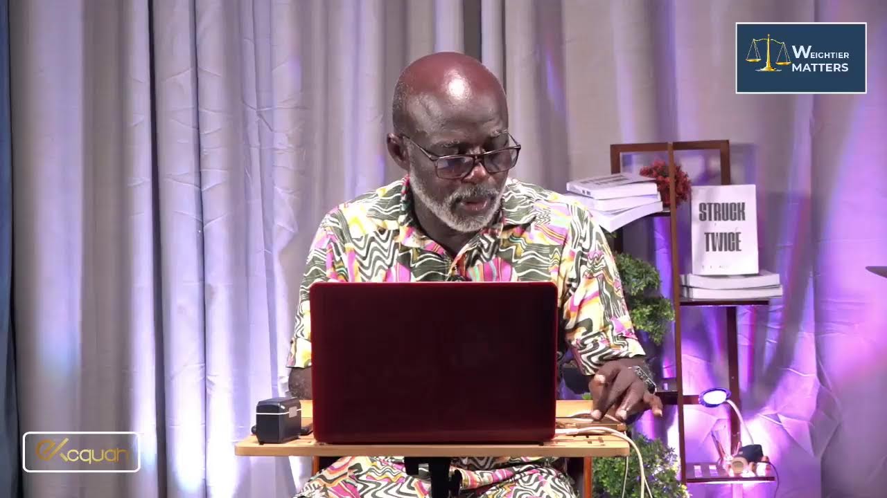 The Weightier Matters Ep 15 - LIVE with E.KA || 02/03/26 ||