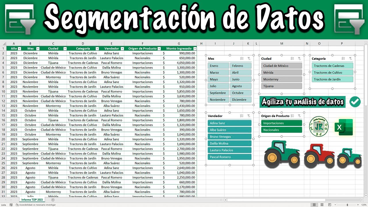 Segmentación de Datos en Excel | Agiliza tu análisis