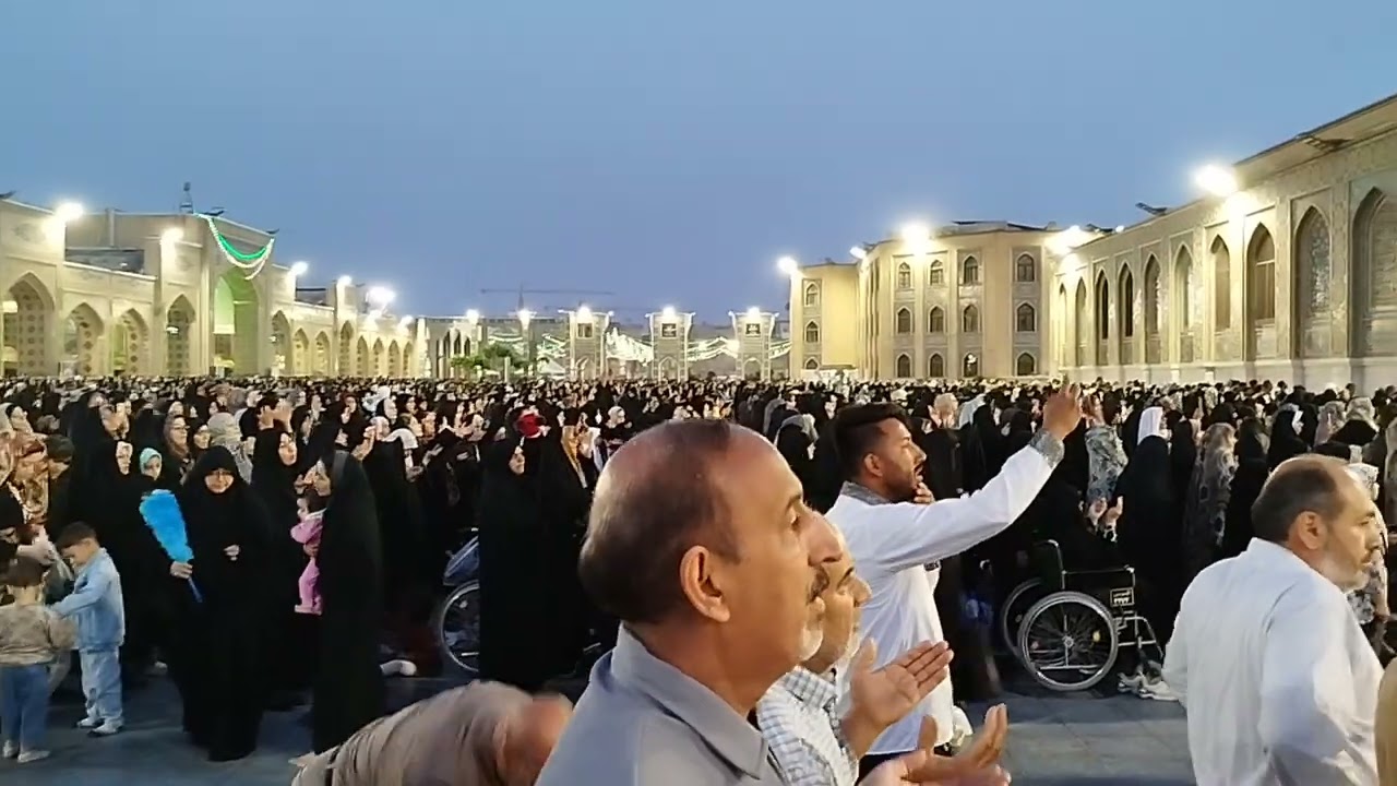 دعا قبل از نماز مغرب در حرم مطهر امام رضا علیه السلام