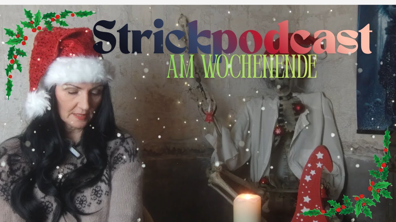 Strickpodcast am Wochenende - Stripetastic, Cernunnos, Fairy Dance, Rose and Frond Teststrick