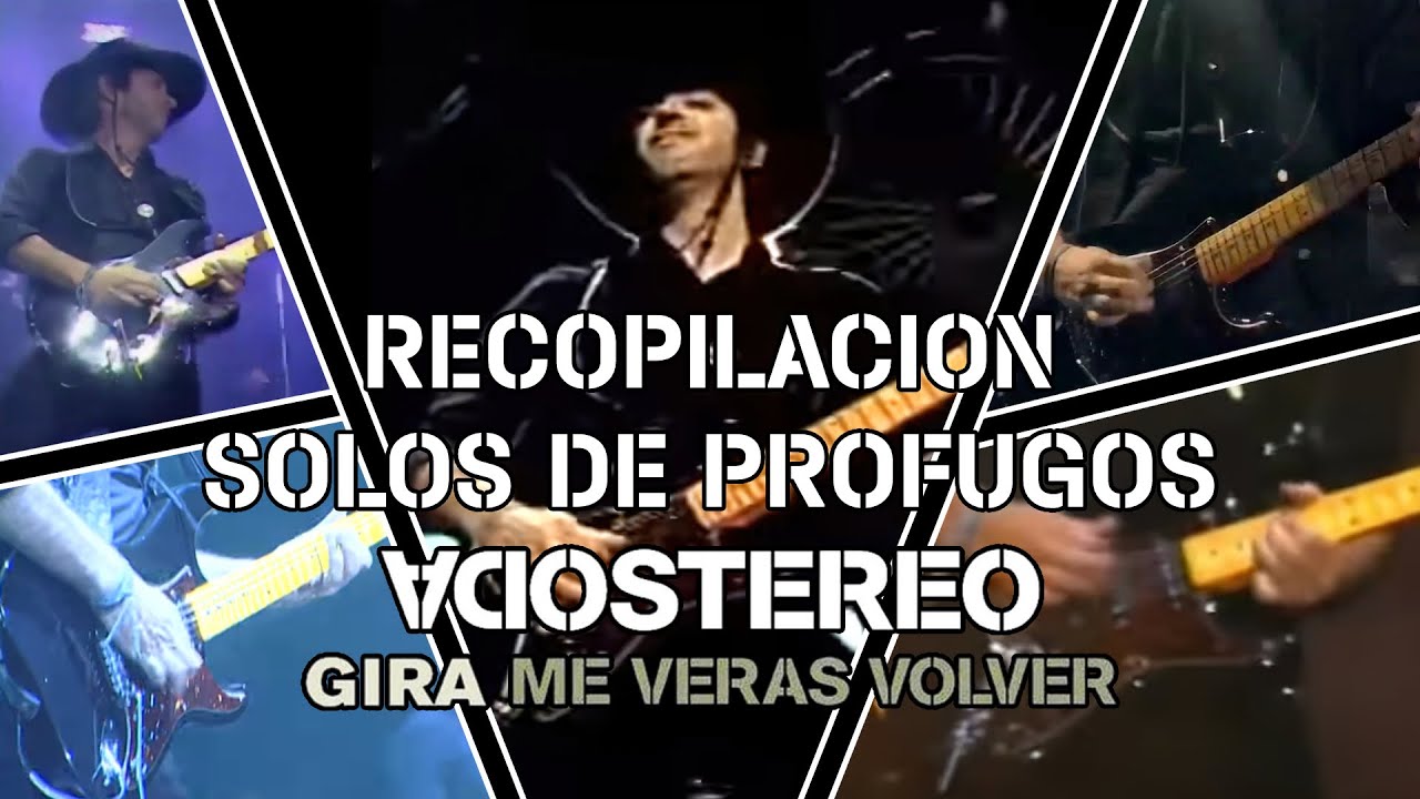 Soda Stereo - Recopilación Solos de Prófugos (Gira Me Verás Volver)